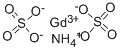 GADOLINIUM AMMONIUM SULFATE CAS#: 21995-31-3