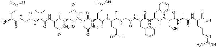 GLU-GLY-VAL-ASN-ASP-ASN-GLU-GLU-GLY-PHE-PHE-SER-ALA-ARG CAS#: 103213-49-6