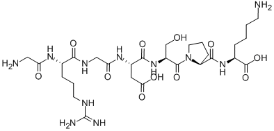 GLY-ARG-GLY-ASP-SER-PRO-LYS CAS#: 111119-28-9