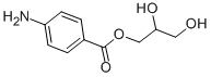 GLYCERYL P-AMINOBENZOATE CAS#: 136-44-7