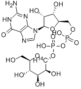GUANOSINE DIPHOSPHATE MANNOSE, [MANNOSE-1-14C] CAS#: 28472-26-6
