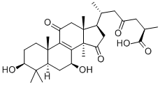 Ganoderic acid B CAS#: 81907-61-1