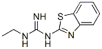 Guanidine, 1-(2-benzothiazolyl)-3-ethyl- (8CI) CAS#: 18704-04-6