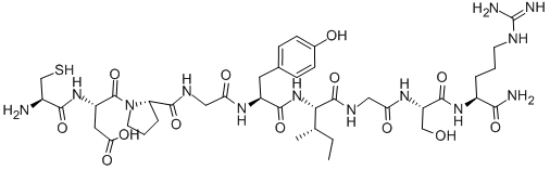 H-CYS-ASP-PRO-GLY-TYR-ILE-GLY-SER-ARG-NH2 CAS#: 110590-61-9