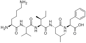 H-LYS-VAL-ILE-LEU-PHE-OH ACETATE SALT CAS#: 103404-59-7