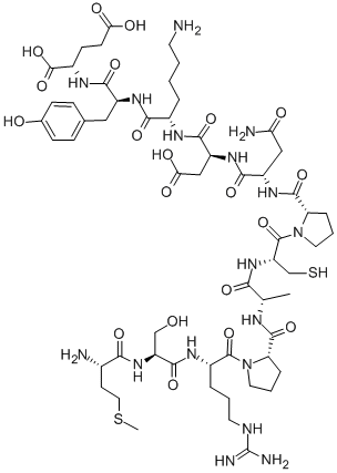 H-MET-SER-ARG-PRO-ALA-CYS-PRO-ASN-ASP-LYS-TYR-GLU-OH CAS#: 207553-92-2