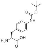 H-PHE(4-NH-BOC)-OH CAS#: 74578-48-6