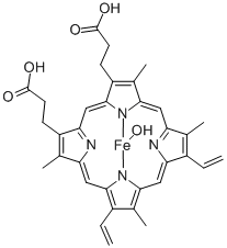 HEMATIN CAS#: 15489-90-4