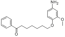 HEPTANOPHENONE, 7-(4-AMINO-2-METHOXYPHENOXY)- CAS#: 102239-85-0