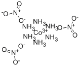 HEXAAMMINECOBALT(III) NITRATE CAS#: 10534-86-8