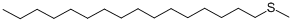 HEXADECYL METHYL SULFIDE CAS#: 27563-68-4