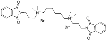 HEXAMETHYLENE-BIS-[DIMETHYL-(3-PHTHALIMIDOPROPYL)AMMONIUM]DIBROMIDE CAS#: 21093-51-6