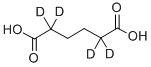 HEXANEDIOIC-2,2,5,5-D4 ACID CAS#: 19031-55-1