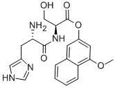 HIS-SER 4-METHOXY-BETA-NAPHTHYLAMIDE ACETATE SALT CAS#: 100929-87-1