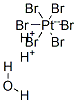 HYDROGEN HEXABROMOPLATINATE(IV) HYDRATE,  99.9% CAS#: 207386-85-4