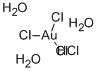 HYDROGEN TETRACHLOROAURATE(III) CAS#: 16961-25-4