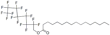 Hexadecanoic acid, 2,2,3,3,4,4,5,5,6,6,7,7,8,8,8-pentadecafluorooctyl ester CAS#: 111918-97-9