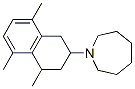 Hexahydro-1-(1,2,3,4-tetrahydro-4,5,8-trimethylnaphthalen-2-yl)-1H-azepine CAS#: 23853-67-0