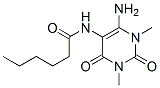 Hexanamide, N-(6-amino-1,2,3,4-tetrahydro-1,3-dimethyl-2,4-dioxo-5-pyrimidinyl)- CAS#: 100314-00-9