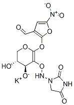 Hydantoin, 1-((3-(5-nitro-2-furyl)allylidene)amino)-, potassium salt CAS#: 21287-44-5