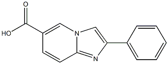 IMidazo[1,2-a]pyridine-6-carboxylicacid, 2-phenyl- CAS#: 1027-01-6