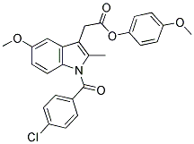 INDOMETHACIN ESTER, 4-METHOXYPHENYL- CAS#: 261766-24-9