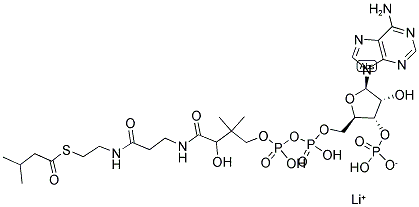 ISOVALERYL COENZYME A LITHIUM SALT (C5:0) CAS#: 103404-68-8