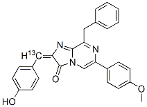 Imidazo[1,2-a]pyrazin-3(2H)-one,  2-[(4-hydroxyphenyl)methylene-13C]-6-(4-methoxyphenyl)-8-(phenylmethyl)-  (9CI) CAS#: 217481-44-2