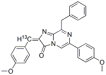 Imidazo[1,2-a]pyrazin-3(2H)-one,  6-(4-methoxyphenyl)-2-[(4-methoxyphenyl)methylene-13C]-8-(phenylmethyl)-  (9CI) CAS#: 217481-46-4