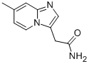Imidazo(1,2-a)pyridine-3-acetamide,7-methyl- CAS#: 21801-85-4