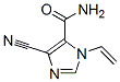 Imidazole-5-carboxamide, 4-cyano-1-vinyl- (8CI) CAS#: 19485-46-2