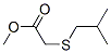 (Isobutylthio)acetic acid methyl ester CAS#: 20600-66-2
