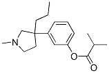 Isobutyric acid 3-(1-methyl-3-propyl-3-pyrrolidinyl)phenyl ester CAS#: 1505-33-5