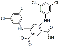 Isophthalic acid, 4,6-bis(3,5-dichloroanilino)- (8CI) CAS#: 15926-91-7