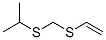 Isopropylthio(vinylthio)methane CAS#: 10340-72-4
