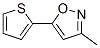 Isoxazole, 3-methyl-5-(2-thienyl)- (9CI) CAS#: 104516-55-4
