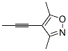 Isoxazole, 3,5-dimethyl-4-(1-propynyl)- (9CI) CAS#: 113479-03-1