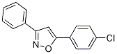 Isoxazole, 5-(4-chlorophenyl)-3-phenyl- CAS#: 1148-87-4
