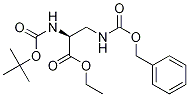 L-Alanine, N-[(1,1-diMethylethoxy)carbonyl]-3-[[(phenylMethoxy)carbonyl]aMino]-, ethyl ester CAS#: 105261-94-7