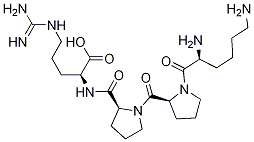 L-Arginine, N2-[1-(1-L-lysyl-L-prolyl)-L-prolyl]- CAS#: 106306-72-3
