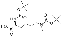 L-LYSINE, N2,N6-BIS[(1,1-DIMETHYLETHOXY)CARBONYL]-N6-METHYL- CAS#: 263247-78-5