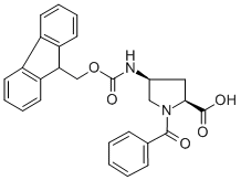 L-Proline, 1-benzoyl-4-[[(9H-fluoren-9-ylmethoxy)carbonyl]amino]-, (4S)- (9CI) CAS#: 204321-85-7