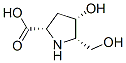 L-Proline, 4-hydroxy-5-(hydroxymethyl)-, (2-alpha-,4-alpha-,5-alpha-)- (9CI) CAS#: 110658-38-3
