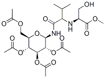 L-Serine, N-[(1R)-2-methyl-1-[[(2,3,4,6-tetra-O-acetyl-beta-D-glucopyranosyl)amino]carbonyl]propyl]-, methyl ester (9CI) CAS#: 236100-68-8