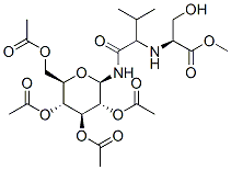 L-Serine, N-[2-methyl-1-[[(2,3,4,6-tetra-O-acetyl-beta-D-glucopyranosyl)amino]carbonyl]propyl]-, methyl ester (9CI) CAS#: 213543-33-0
