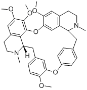 L-TETRANDRINE CAS#: 1263-79-2