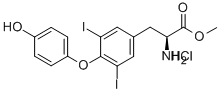 L-TYROSINE, O-(4-HYDROXYPHENYL)-3,5-DIIODO-, METHYL ESTER, HYDROCHLORIDE CAS#: 111149-73-6
