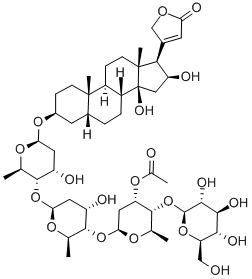 LANATOSIDE B CAS#: 17575-21-2