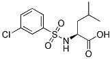 LEUCINE, N-[(3-CHLOROPHENYL)SULFONYL]- CAS#: