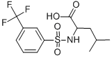 LEUCINE, N-[[3-(TRIFLUOROMETHYL)PHENYL]SULFONYL]- CAS#: 251097-65-1